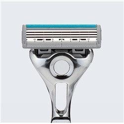 Станок для бритья Schick (Wilkinson Sword) QUATTRO Titanium Sensitive (+5 кассет)
