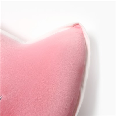 Подушка декоративная «Этель» Sweet Baby, 50×40 см, розовая