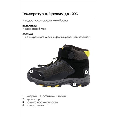 Ботинки PLAYTODAY, 913701