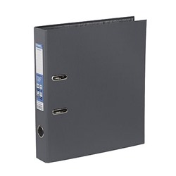 Папка-регистратор 50 мм "Сlassic" PVC-покрытие лен серый 25186 Expert Complete