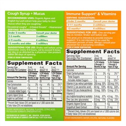 Zarbee's, Baby, Immune Support & Cough Syrup Value Pack, 2 fl oz (59 ml) Each
