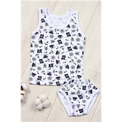 Майка и трусы для мальчика М-ТР