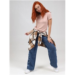 Макраме - футболка бежевый