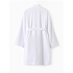 Халат махровый Этель, женский, р 50-52 цвет белый, 100% хлопок, 320 г/м²