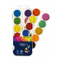 Акварель 24 цвета 60932 НАТАЛИ, 1128474