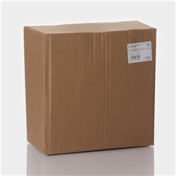 Ваза для фруктов «Фейерверк», 630 мл, 18×9 см, стекло, прозрачная