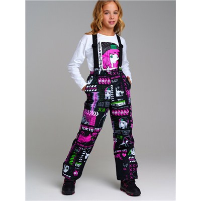 Комплект текстильный с полиуретановым покрытием для девочек: куртка, брюки