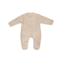 1629 Комбинезон+шапочка велюр