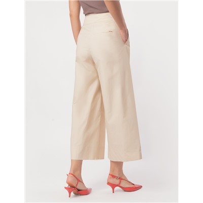 Кюлоты А-силуэта из легкого хлопкового поплина