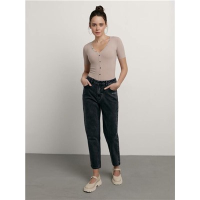 Mom Fit CONTE CON-565 Джинсы mom с термопечатью
