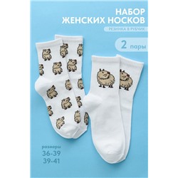 Носки стандарт Капибара бой (набор 2 пары) НАТАЛИ, 1101567