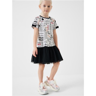 Платье трикотажное для девочек