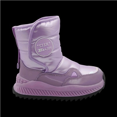 Дутики зимние В5115-17 фиолетовые