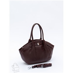 Сумка женская кожаная 2346-2Y d.purple Polina&Eiterou  в Новосибирске