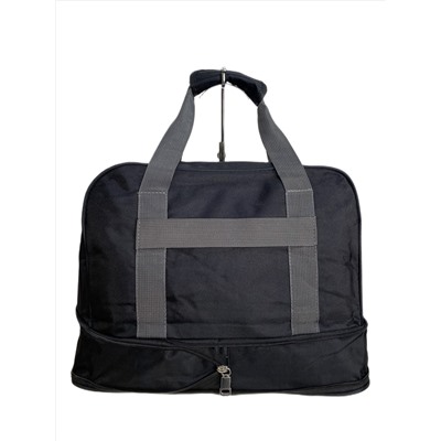 Дорожная сумка из текстиля, цвет черный