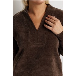 Блузка женская  4468В/01/Мокко