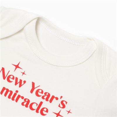 Комплект боди детский «Крошка Я» Miracle 2 шт., рост 62-68 см