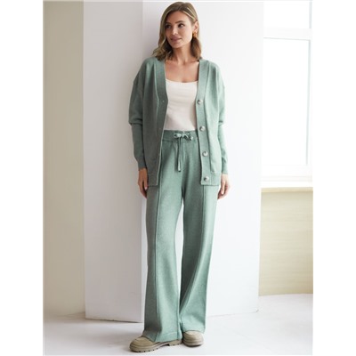 Кардиган из пряжи с кашемиром