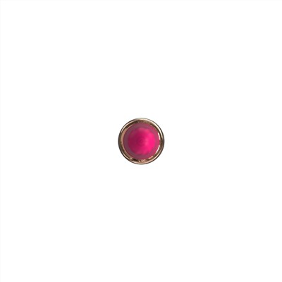 Розовый вибратор-ёлочка Mini Vibrator с пультом ДУ - 19 см.