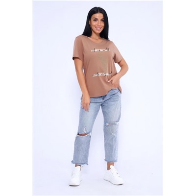 Футболка 80036 (Шоколад)