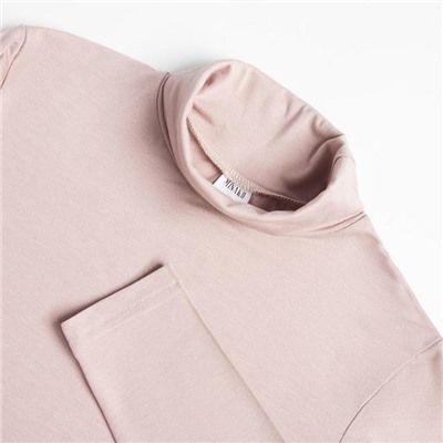 Водолазка женская MINAKU: Basic line, размер 42, бежевая