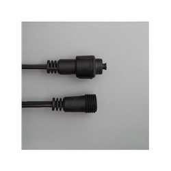 Гирлянда «Занавес» 2×9 м, IP44, УМС, тёмная нить, 1800 LED, свечение синее, 220 В