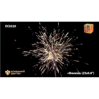 Фейерверк ОС6320 Феникс (0,8" х 25)