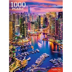 Пазлы 1000 "Дубай с высоты"