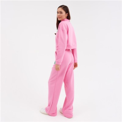 Костюм женский (джемпер, брюки) MIST, размер 48-50, розовый