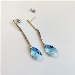 Серьги с кристаллами Swarovski