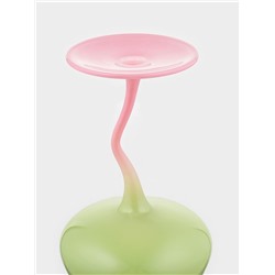 Бокалы для вина Pint, 450 мл, 8×19 см, набор 2 шт., стекло, зелёные, белые