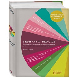 Эксмо Ники Сегнит "Тезаурус вкусов. Словарь сочетания вкусов, рецепты и идеи для креативного приготовления еды"