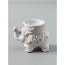 УЦЕНКА Аромалампа керамика "Слоненок" глянец МИКС 9х9,5х6 см