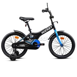 Велосипед 18" Rocket Phoenix, цвет черно/синий