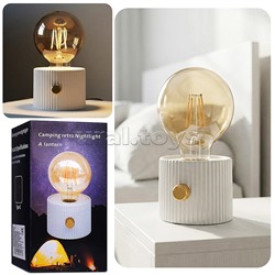 Светильник "Лампочка" (цвет белый) в коробке