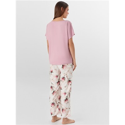 КОМПЛЕКТ ЖЕНСКИЙ (ФУТБОЛКА, БРИДЖИ) 592545