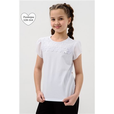 Мимоза блузка детская кор. рукав