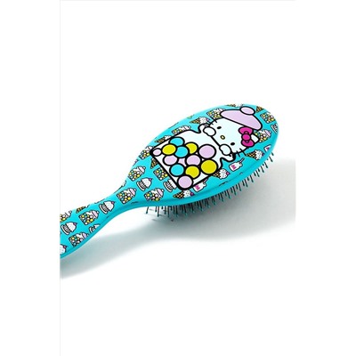 Wet Brush Расчёска для спутанных волос / Original Detangler Hello Kitty Bubble Gum Blue KRISTALLER, 1108348