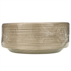Earth's Natural Alternative, 7' Compostable Plates, 50 Pack