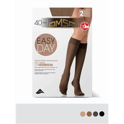 Omsa Гольфы GAMB. EASY DAY 40 (гольфы 2 пары)