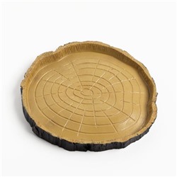 Кормушка - поилка для террариума, 16.5×15.5×1.5 см