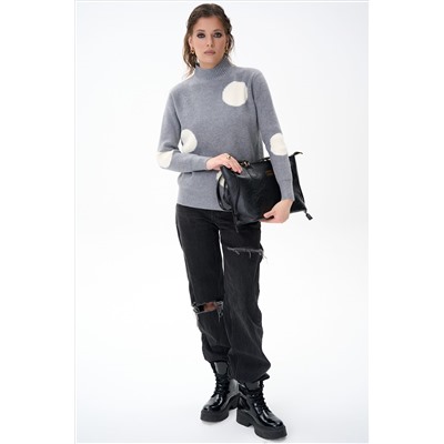 Свитер Зои (серый)