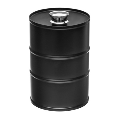 Фляжка Мастер К, 750 мл, подарочная, 25 oz, нержавеющая сталь, чёрная