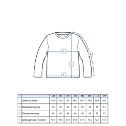 Куртка текстильная джинсовая для девочек