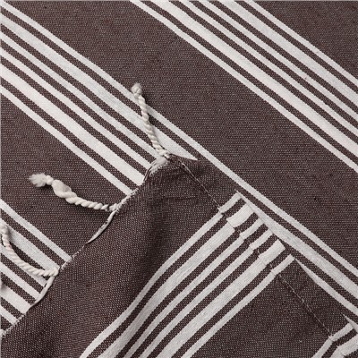 Полотенце - пештемаль пляжное LoveLife Boston, 75×170 см, коричневое