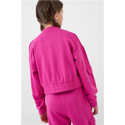 Толстовка трикотажная для девочек PLAYTODAY, 1240213