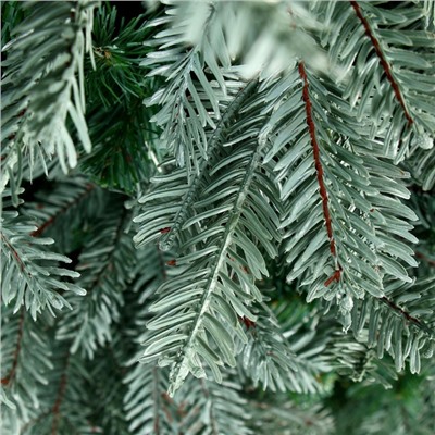 Искусственная ёлка голубая «Зимнее волшебство. Эксклюзив», 180 см, d нижнего яруса 130 см, 833 смешанные ветки шарнирные