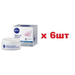 Nivea Увлажняющий крем-флюид Make-Up Expert для сухой и чувствительной кожи 50мл 6шт