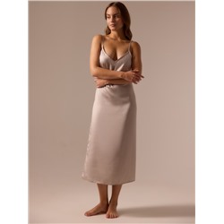 Сорочка ночная женская SL HOME Tensel Home, размер 40-42, серая