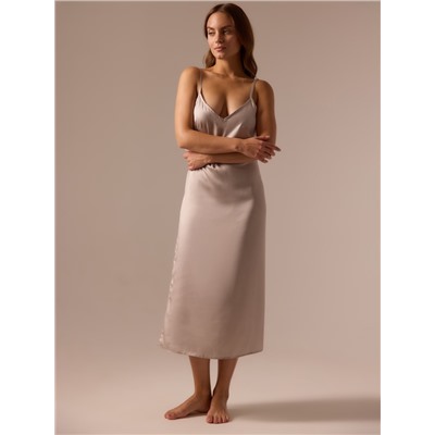 Сорочка ночная женская SL HOME Tensel Home, размер 40-42, серая